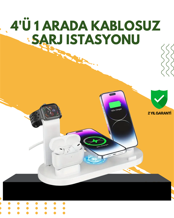 Şık ve Fonksiyonel Tasarım – Evde Ofiste veya Seyahatte Kusursuz Şarj Deneyimi