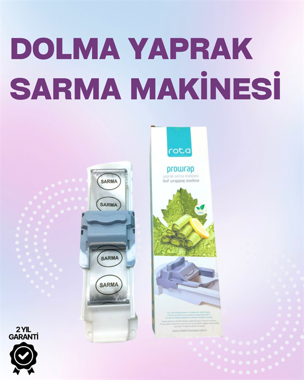 Yaprak Sarma Makinesi – Üzüm Lahana ve Pazı İçin Otomatik Sarım Kolaylığı.