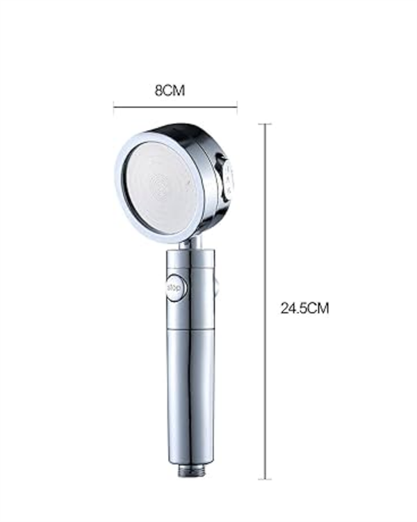 paslanmaz çelik malzemesiyle dayanıklılık ve uzun ömürlülüğü garanti eder. Özellikle düşük su basıncının sorun yarattığı ortamlarda bile