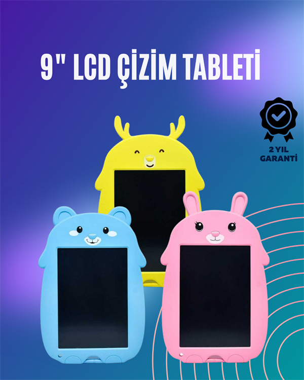 Hafif ve Kompakt Tasarımlı Kağıtsız LCD Yazı Tahtası