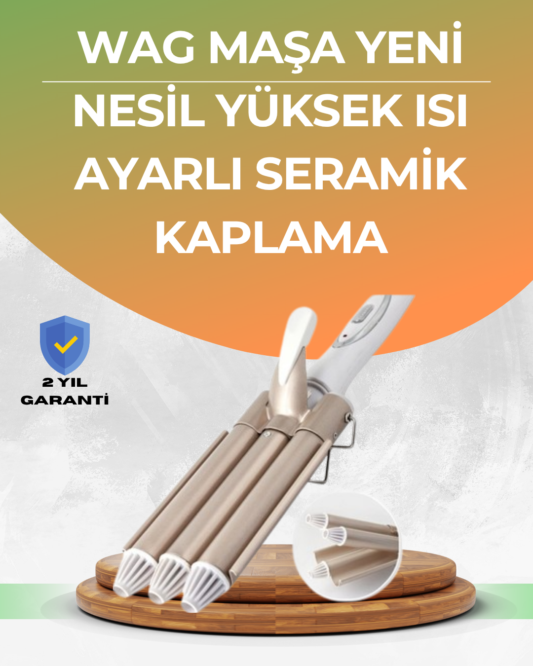 Her Saç Tipine Uygun Hızlı Isınan Bukle Yapıcı – Evde Kuaför Kalitesinde Sonuç