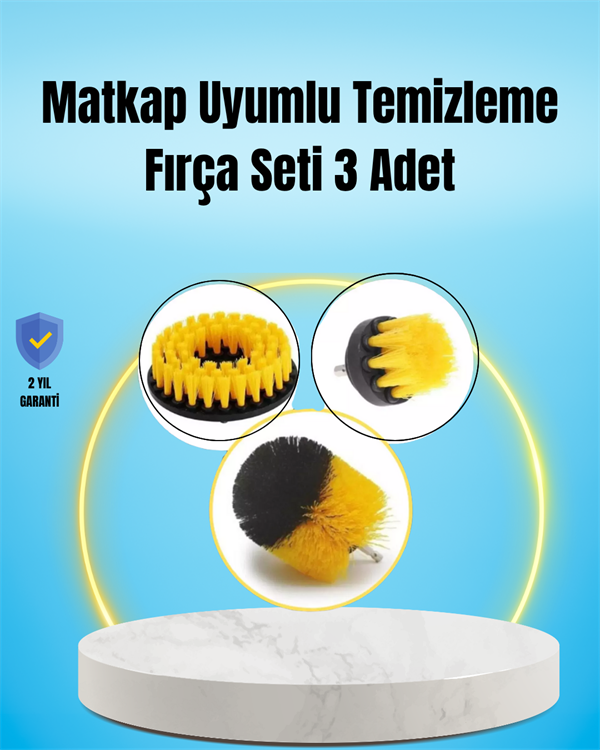 Yağ Kir ve Pas Temizliği İçin Güçlü Naylon Kıllı Temizlik Fırçası