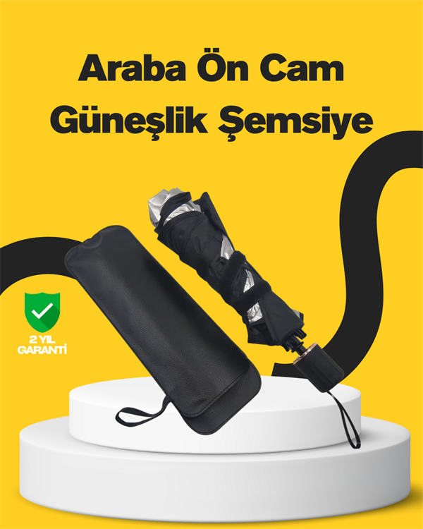 Pratik Ön Cam Güneşliği – Geniş Kapsama Alanı Kolay Saklama