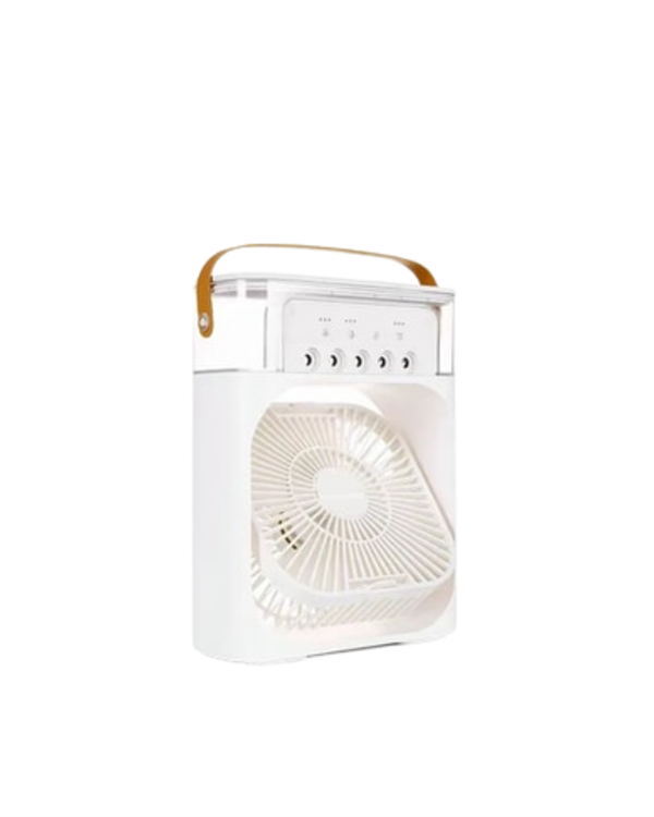 Yaz sıcakları için geliştirilmiş bu mini masaüstü klima fanı