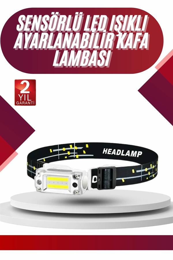 Yüksek Işıklı Şarjlı ve Sensörlü LED Kafa Lambası – Ellerinizi Serbest Bırakan Güçlü Aydınlatma DeneyimiKaranlıkla başa çıkmak hiç bu kadar pratik ve güçlü olmamıştı. Macera dolu doğa yürüyüşlerinden kamp gecelerine