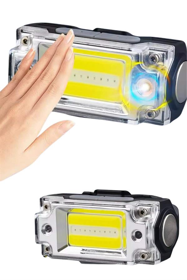 balıkçılıktan tamirat işlerine kadar her alanda size eşlik edecek bu şarjlı ve sensörlü LED kafa lambası; üstün performansı