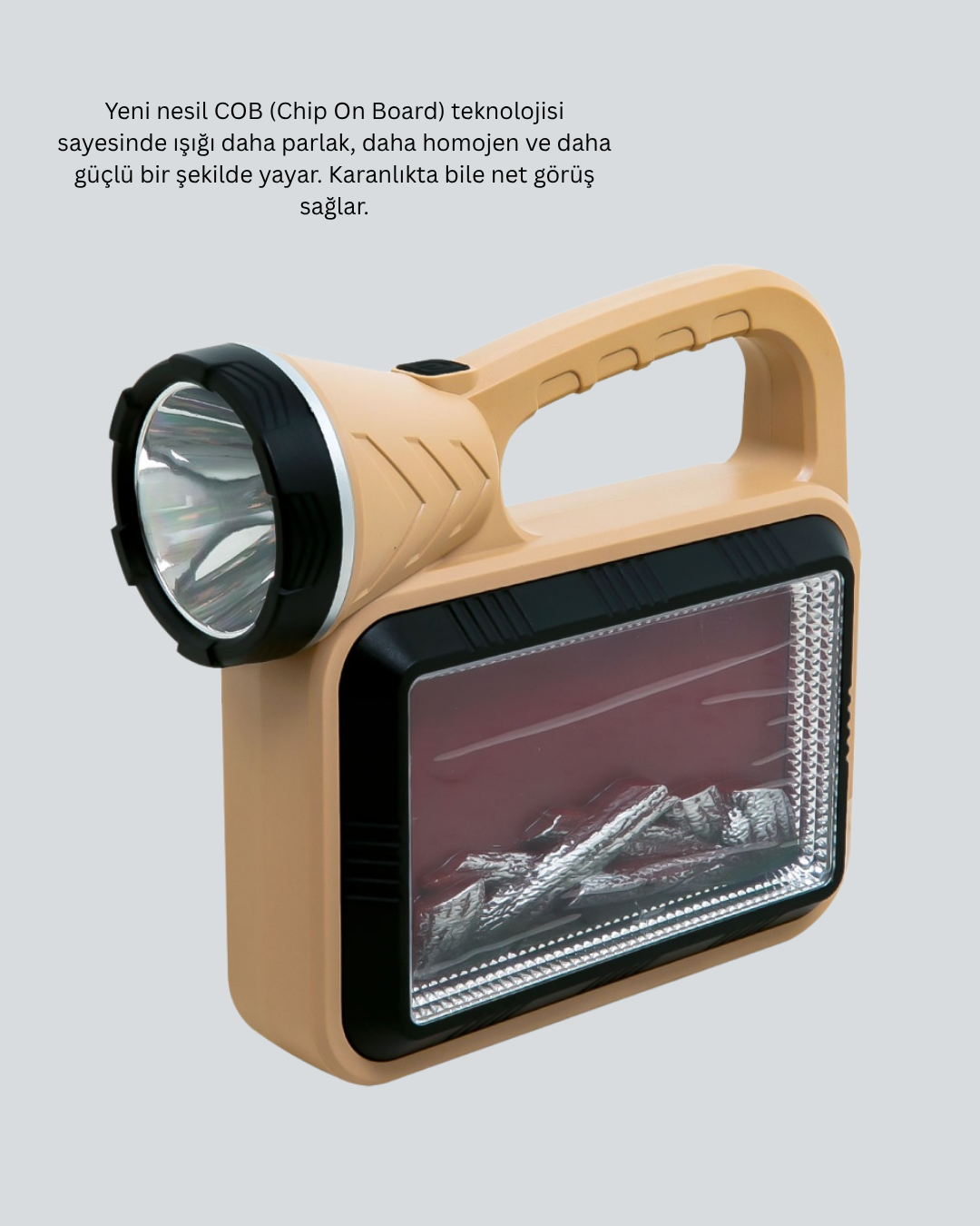 Doğadan gelen enerjiyle ışıldayın! Bu güneş enerjili COB alev efektli lamba