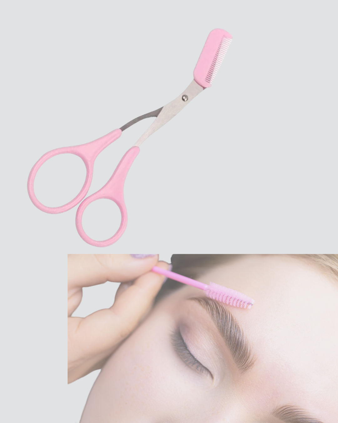 Kaş bakımında profesyonel sonuçlar artık evde!Profesyonel Taraklı Kaş Düzeltme Makası