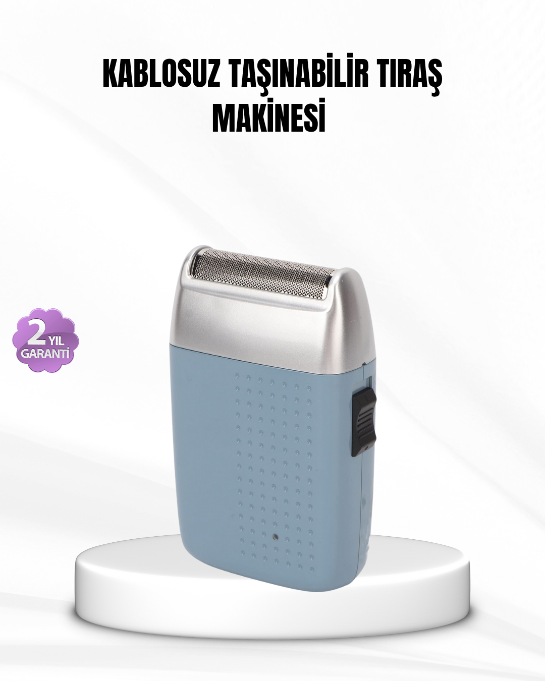 Taşınabilir Şarjlı Tıraş Makinesi – Kuru Kullanım Özel Sakal Başlıkları