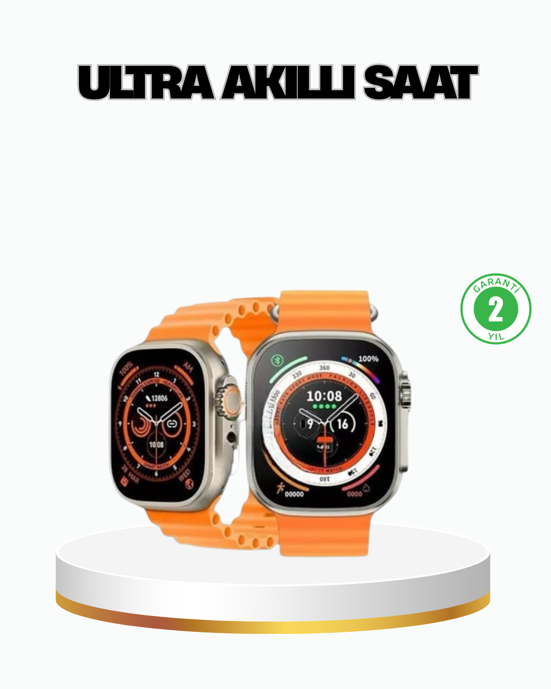 Kordonlu Akıllı Saat – Sesli Görüşme GPS Nabız ve Uyku Takibi