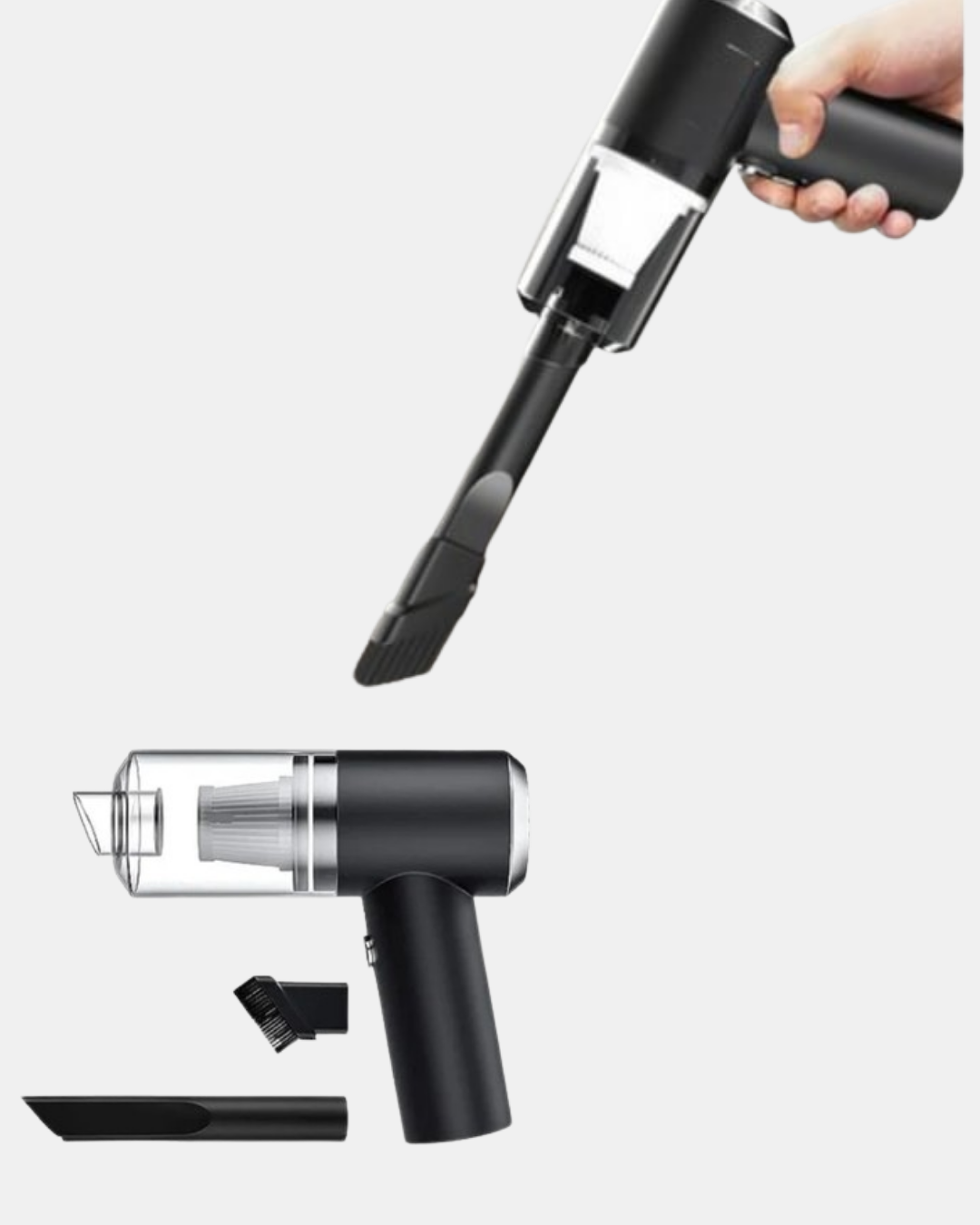 güçlü 120W motoru ile 5500PA seviyesinde emiş gücü sunarak derinlemesine temizlik sağlar. Koltuk araları