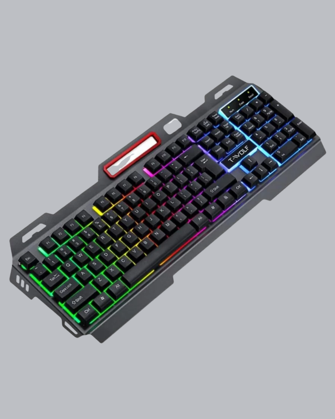 Oyun deneyiminizi bir üst seviyeye taşıyın! RGB Işıklı Oyuncu Klavye ve Mouse Seti