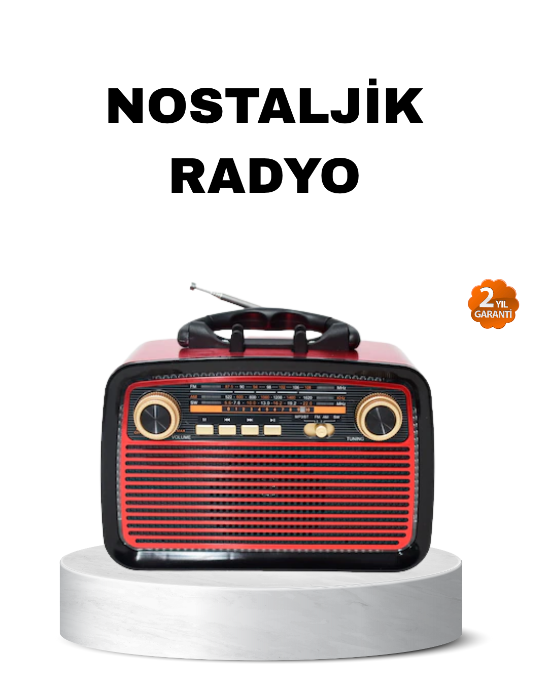 Bluetooth’lu LED Işıklı Nostaljik Müzik Kutusu – Ahşap Dokulu Vintage Tasarım ve Yüksek Ses Kalitesi