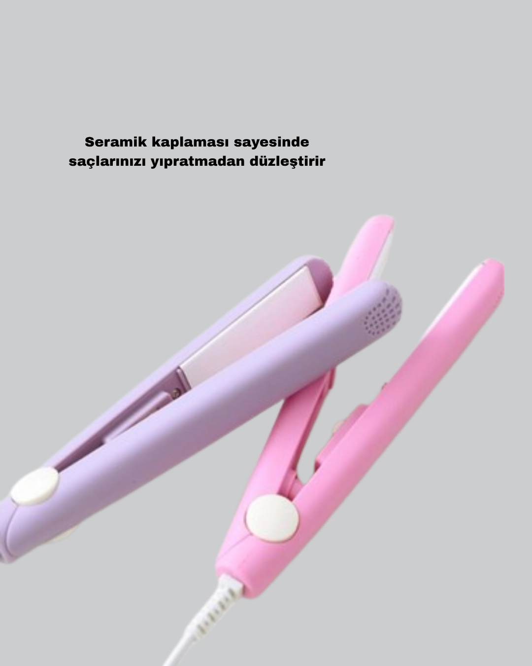 ileri düzey seramik kaplama teknolojisiyle saç tellerini koruyarak şekillendirir. Her kullanımda saç yüzeyini nazikçe kaplar