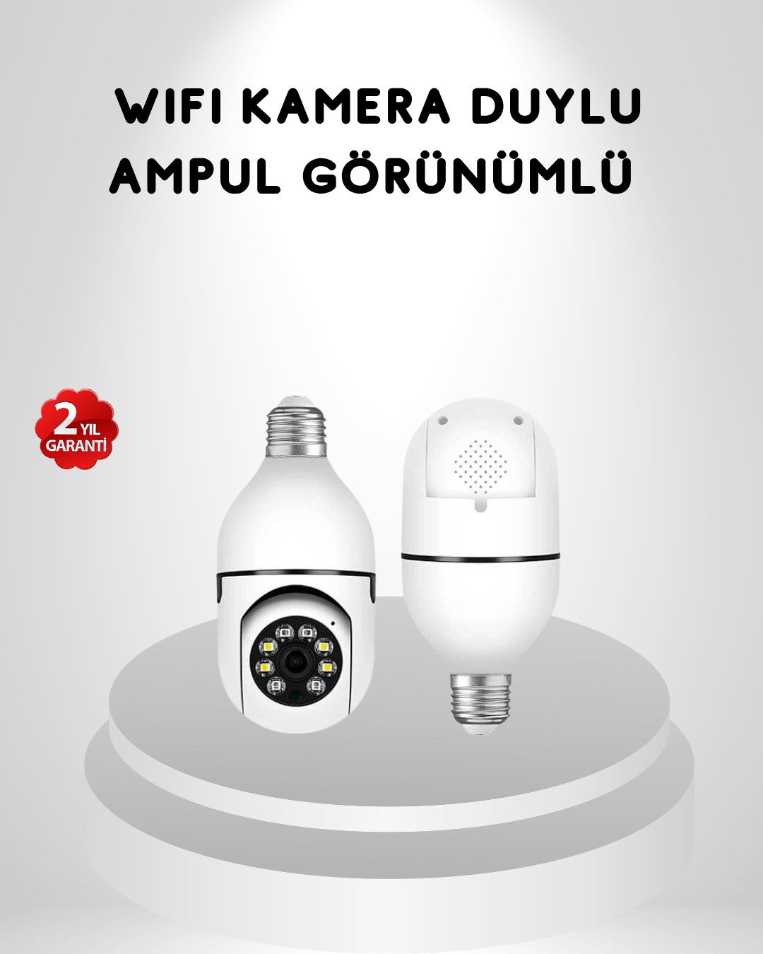 Akıllı Duylu 360° Güvenlik Kamerası – PTZ Özellikli Uzaktan Kontrollü Akıllı Kamera