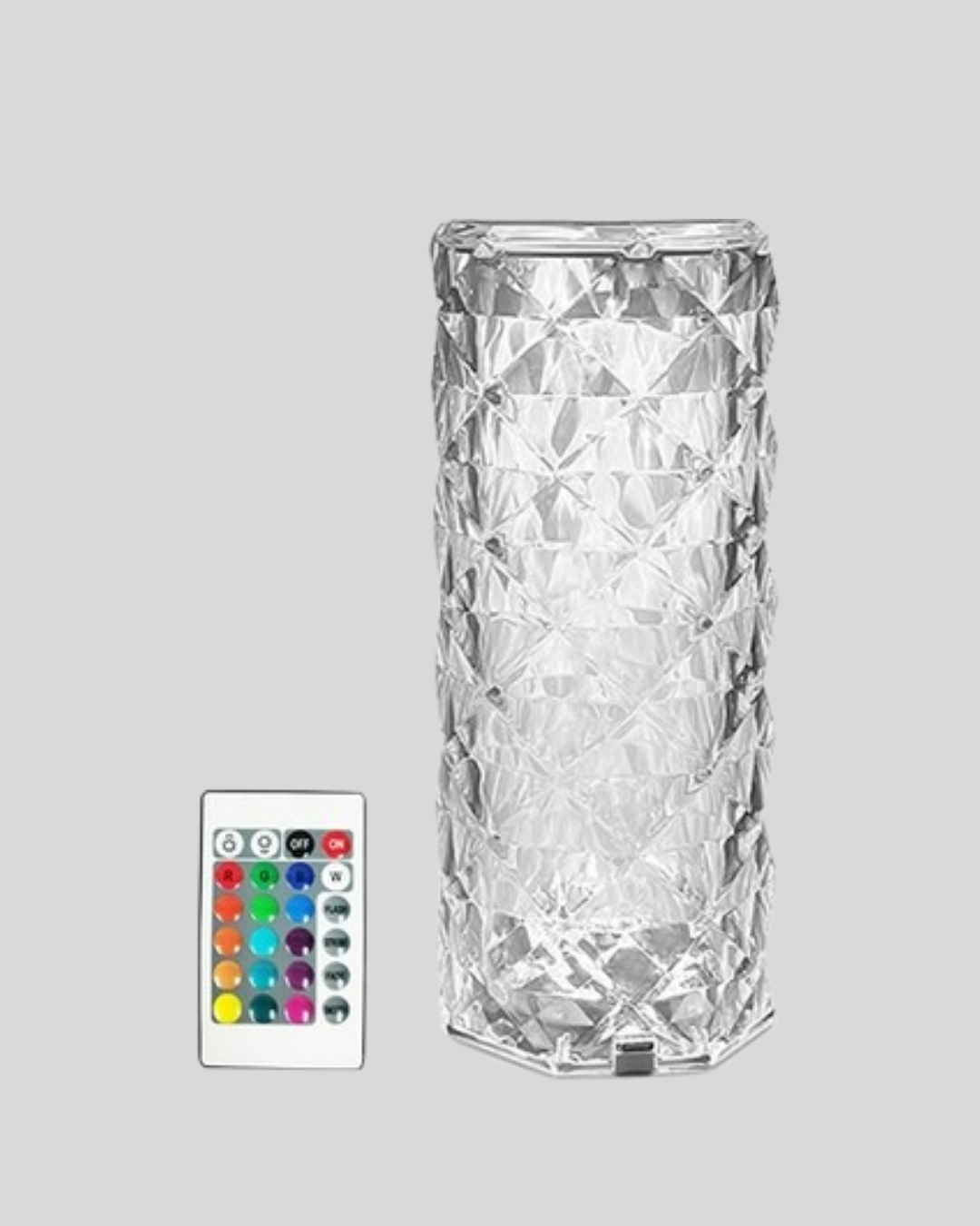 Kristal RGB LED’li Masa ve Gece Lambası