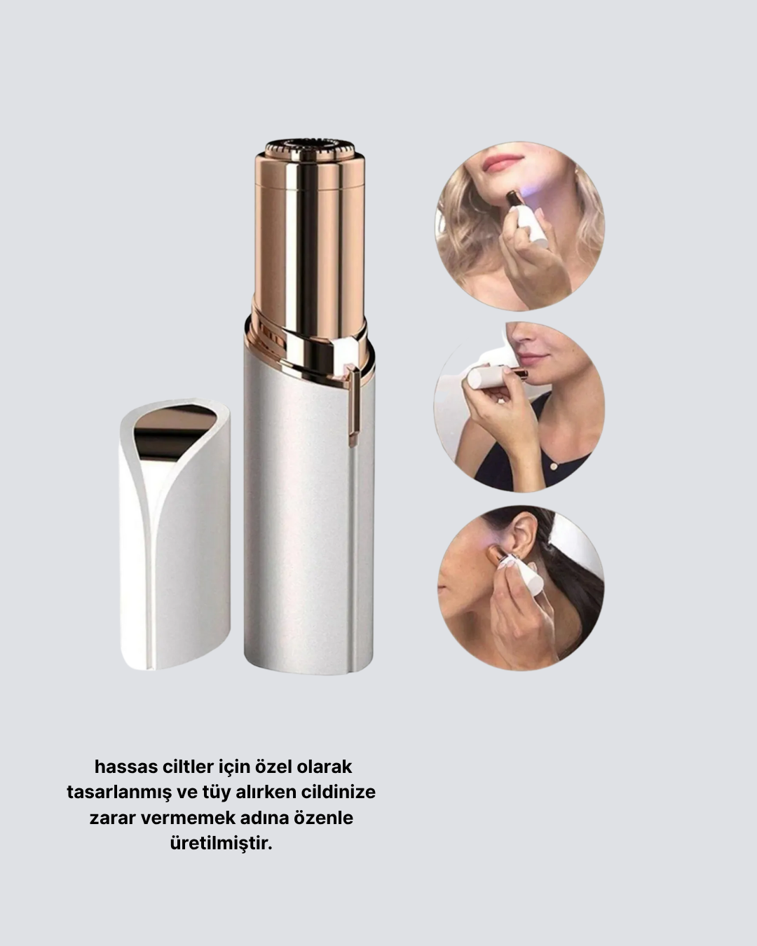 Güzelliğinizi her an koruyun! Bu yüz ve kaş epilatörü