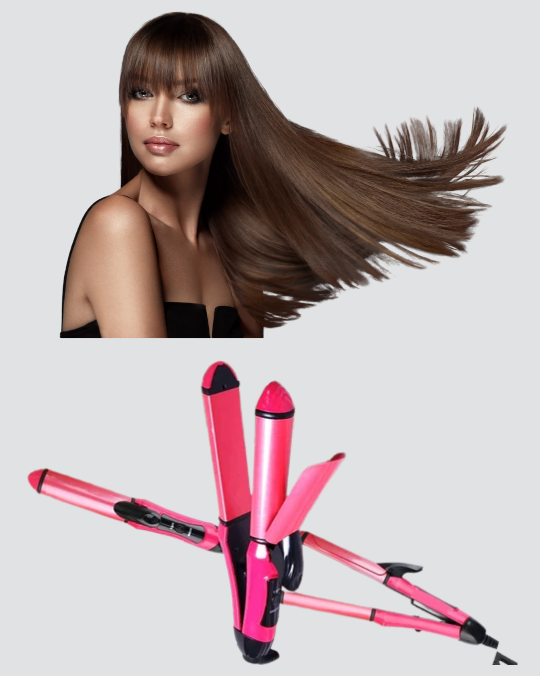 Saç şekillendirmede profesyonel sonuçlar elde etmek artık çok kolay! Bu 5 kademeli dereceli saç düzleştirici