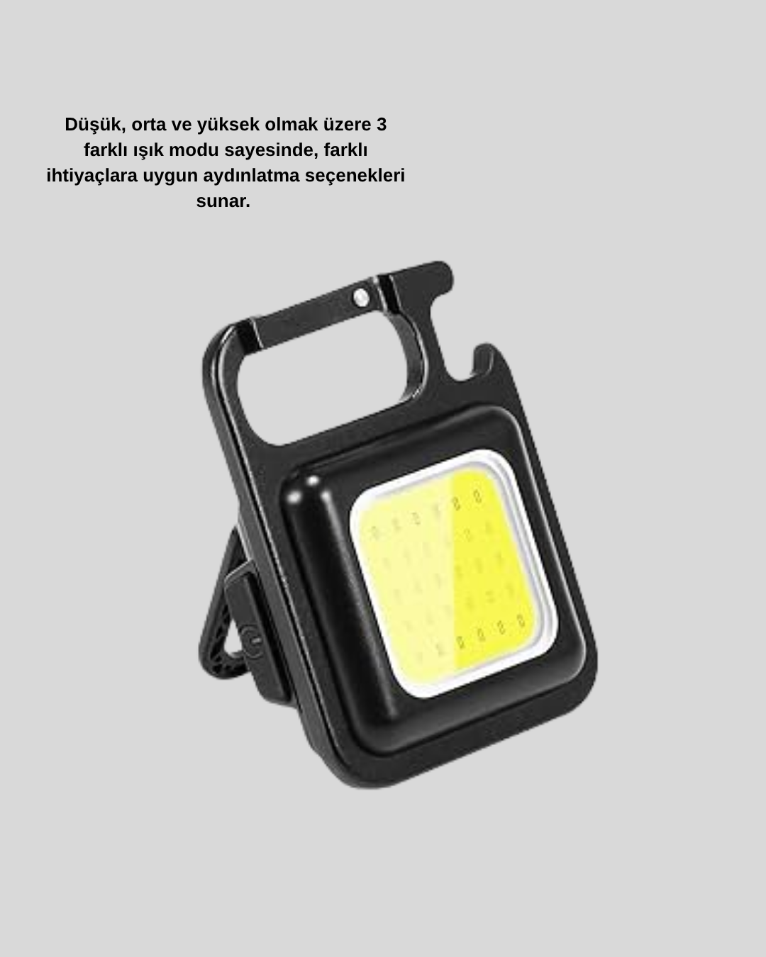 güçlü ışık teknolojisiyle her koşulda mükemmel bir aydınlatma sağlar. Yüksek parlaklık kapasitesi