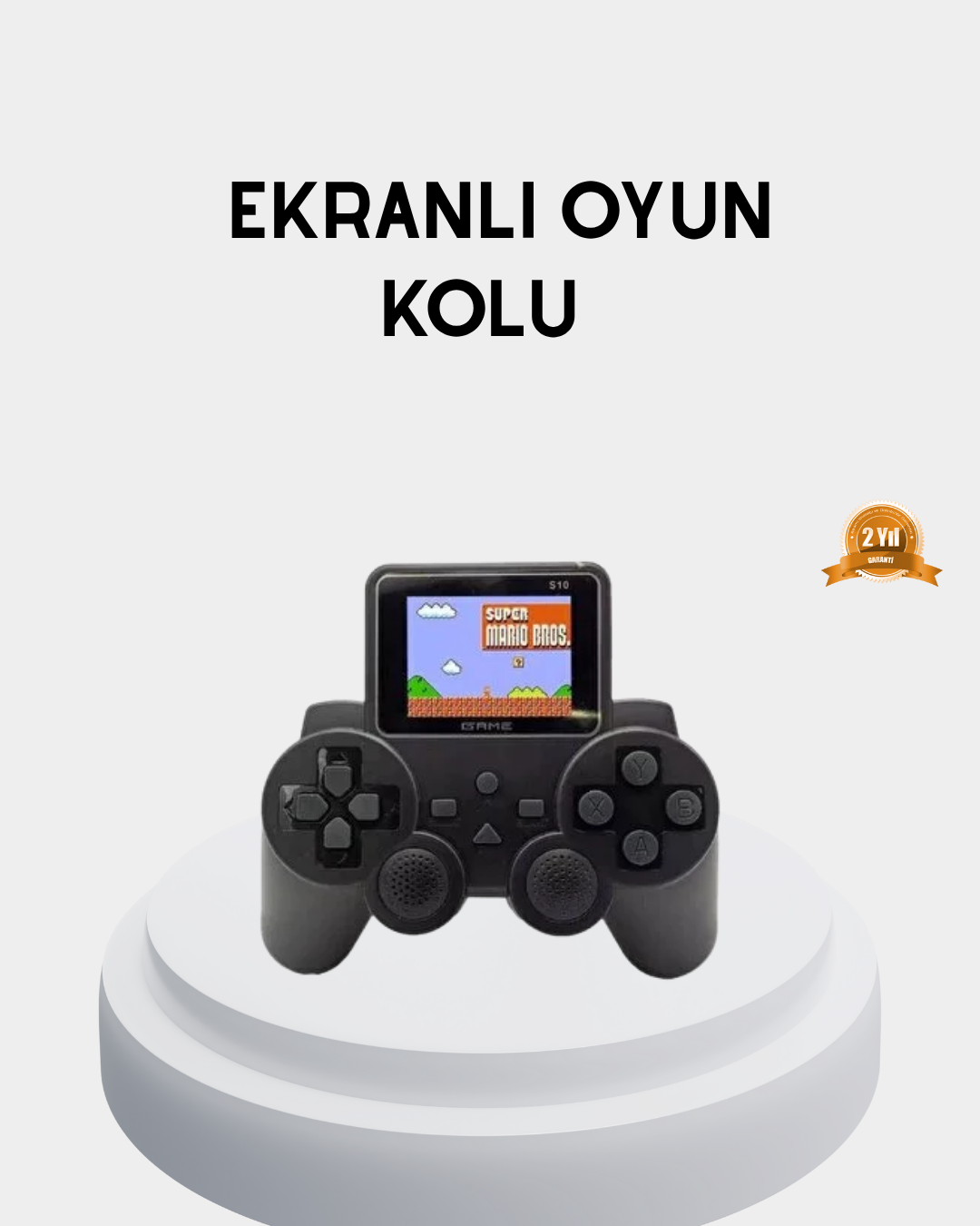 Atari S10 Retro Oyun Konsolu – 520 Nostaljik Oyun TV Bağlantılı Şarjlı ve Taşınabilir