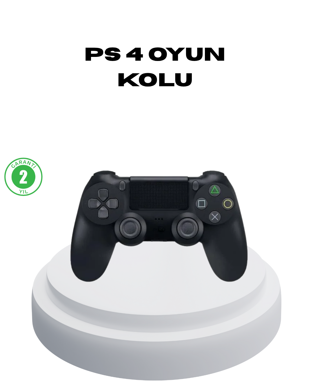 Bluetooth Oyun Kolu – Titreşimli PS4 Steam PC Mobil ve Tablet Uyumlu