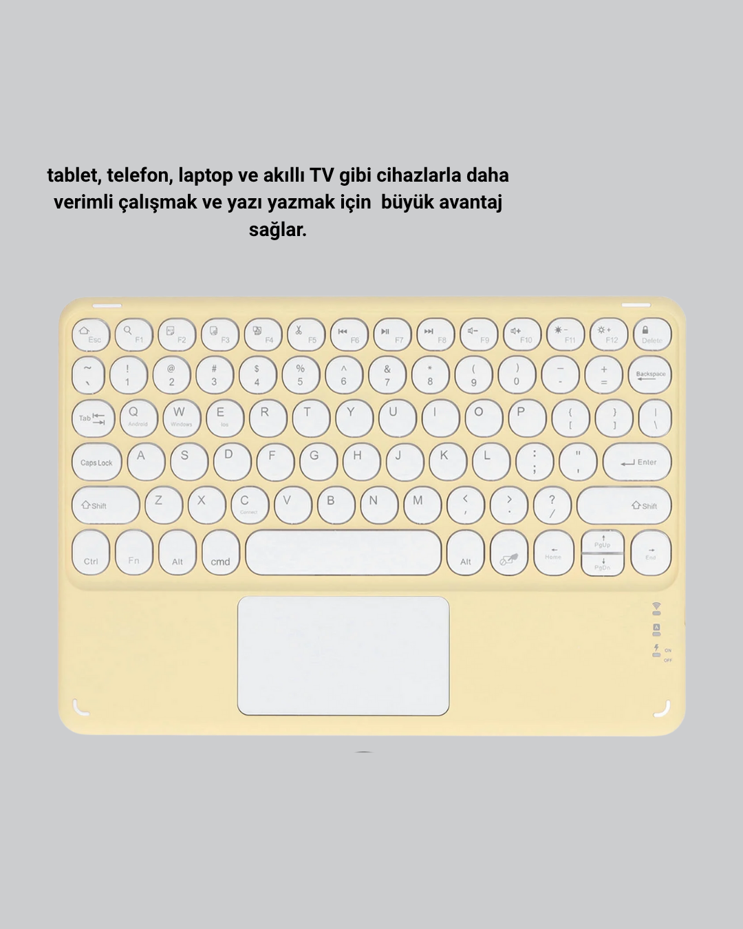 minimalist tasarımı ve geniş uyumluluğu ile modern kullanıcıların ihtiyaçlarına çözüm sunuyor.Android