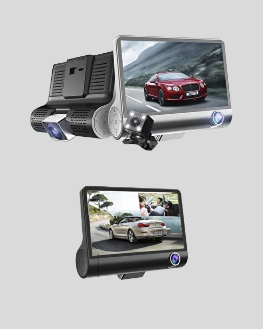 Her anınızı güven altına alın! Araç DVR Kamerası 3’lü 170° Geniş Açılı Full HD ve Park Destekli