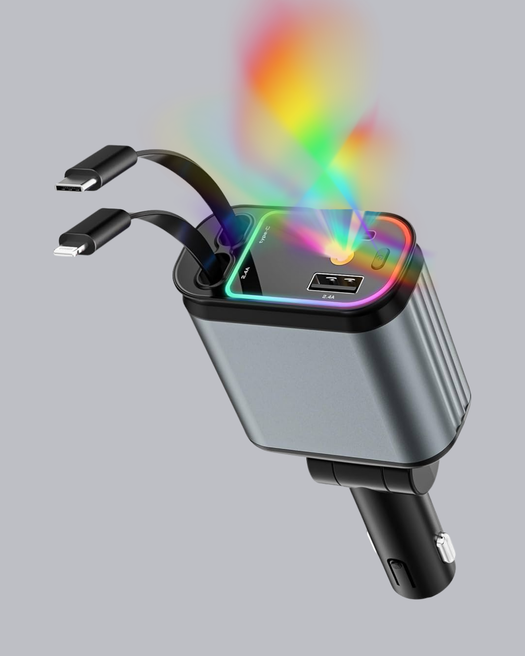 hem estetik hem fonksiyonel bir tasarım sunarak araç içi şarj ihtiyaçlarınıza profesyonel bir çözüm getiriyor.66W güç kapasitesi