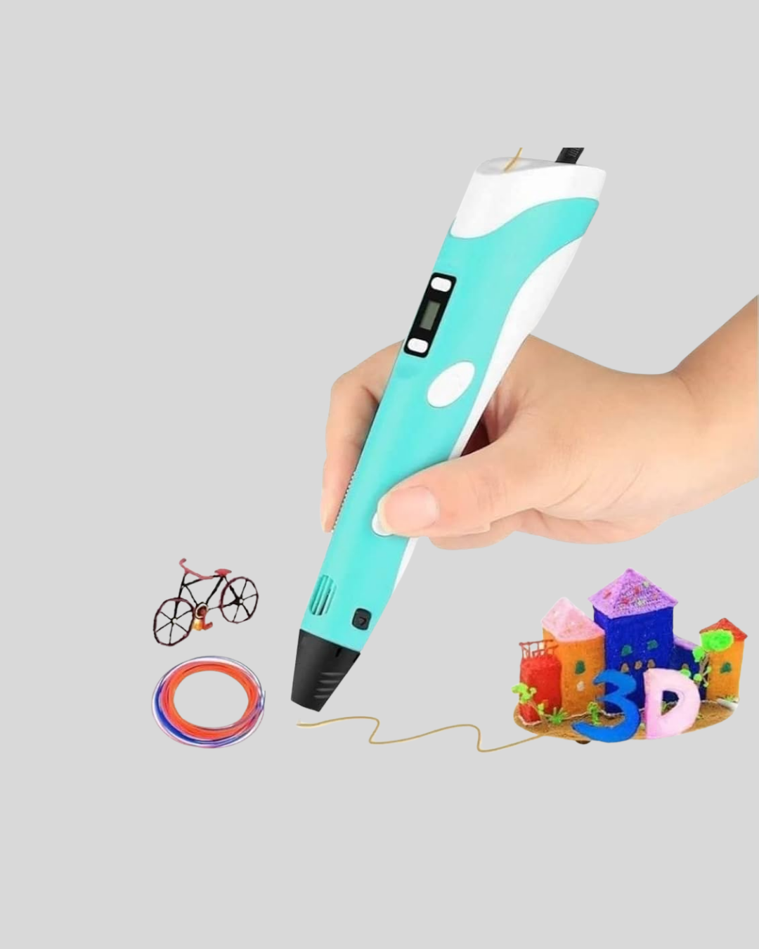 Yaratıcılığınızı bir üst seviyeye taşıyın! 3D Yazıcı Kalem FDM Teknolojili ve ABS PLA Filament Uyumlu