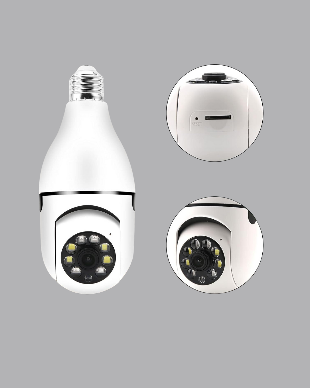 Güvenlikte tam kontrol artık çok daha kolay! Akıllı Duy Kamera 360 Derece Dönebilir ve PTZ Teknolojili