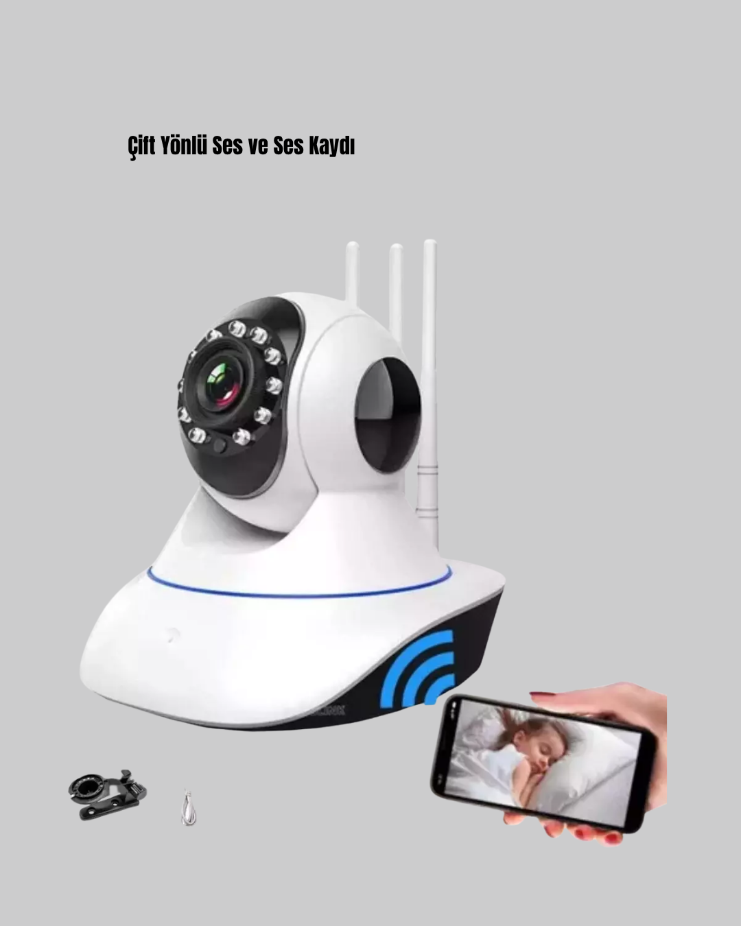 ofis veya iş yerinizde profesyonel güvenliğin yeni adı: 3.0MP Full HD Akıllı IP Kamera!Yüksek çözünürlüklü 1080P/3.0MP HD görüntü kalitesi