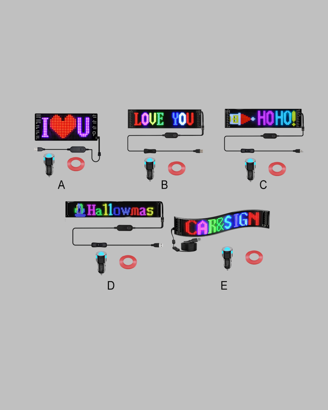 RGB Kayar Yazılı LED Reklam Ekranı