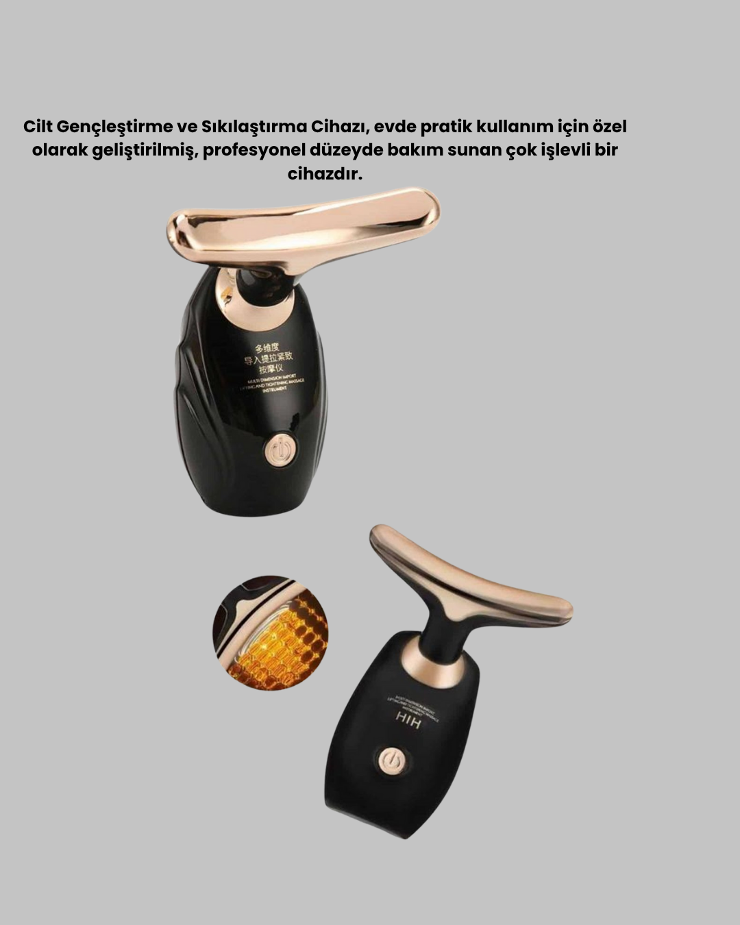 yaşlanma belirtilerine karşı etkili bir çözümdür.Gelişmiş ses dalgası teknolojisi ile cilt altına etki ederek kolajen ve elastin üretimini artırır.Bu sayede ciltteki ince çizgi