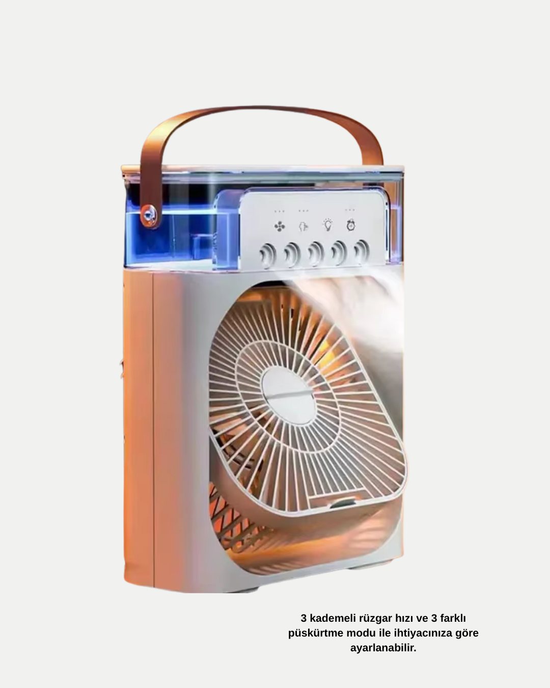 3 fonksiyonlu sistemi sayesinde aynı anda soğutucu