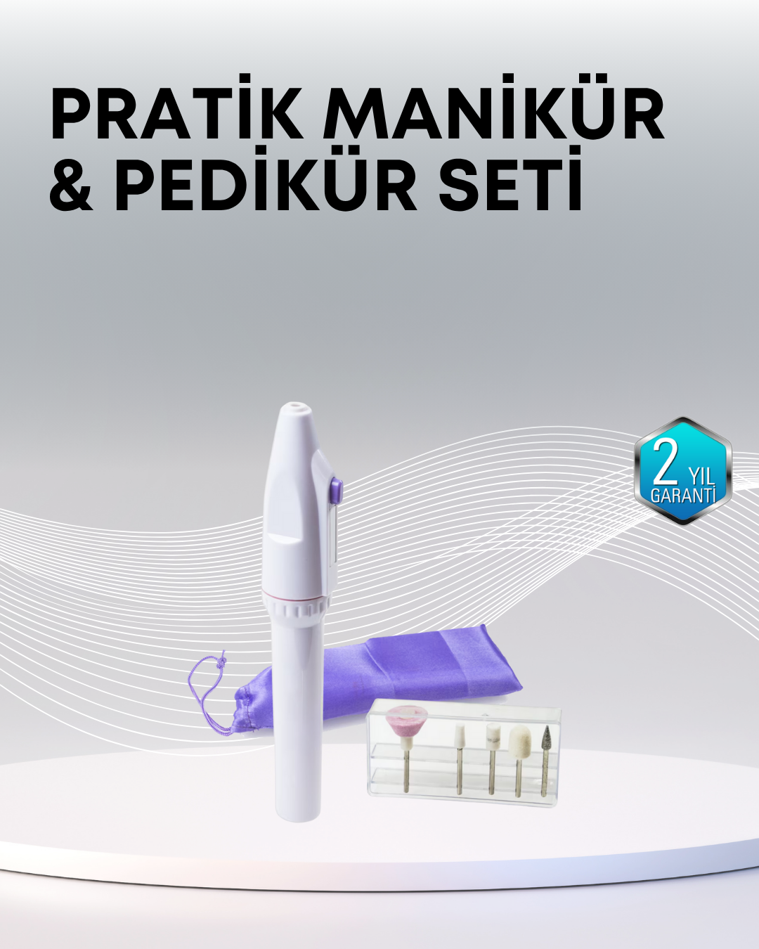 Profesyonel Tırnak Matkap Seti – Ayarlanabilir Hız Düşük Gürültü ve Kompakt Tasarım