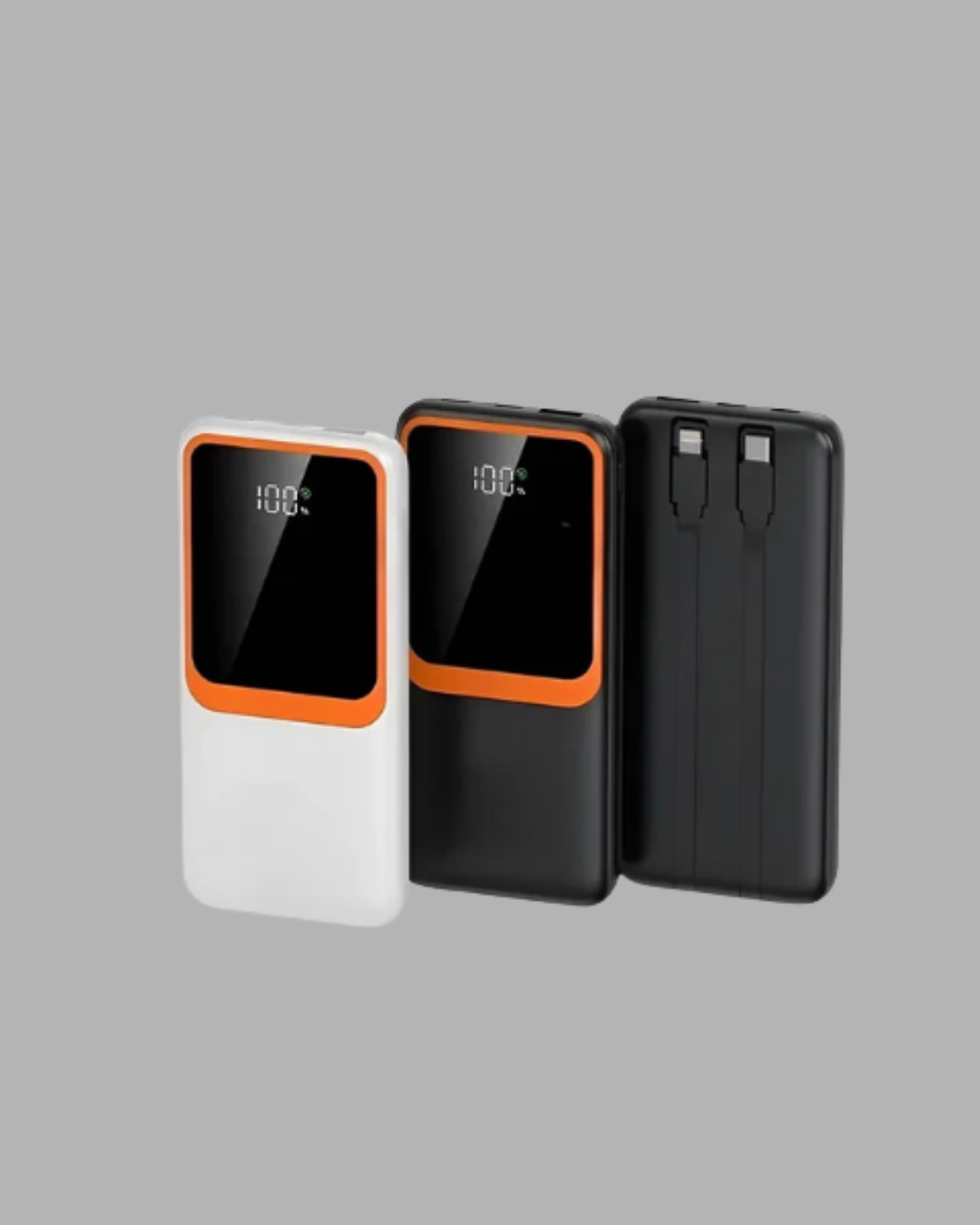 10000 mAh kapasitesiyle uzun süreli güç sağlar. Aynı anda iki cihazı birden şarj edebilme özelliğiyle pratik ve güçlü bir kullanım sunar.USB ve Type-C çıkış portları