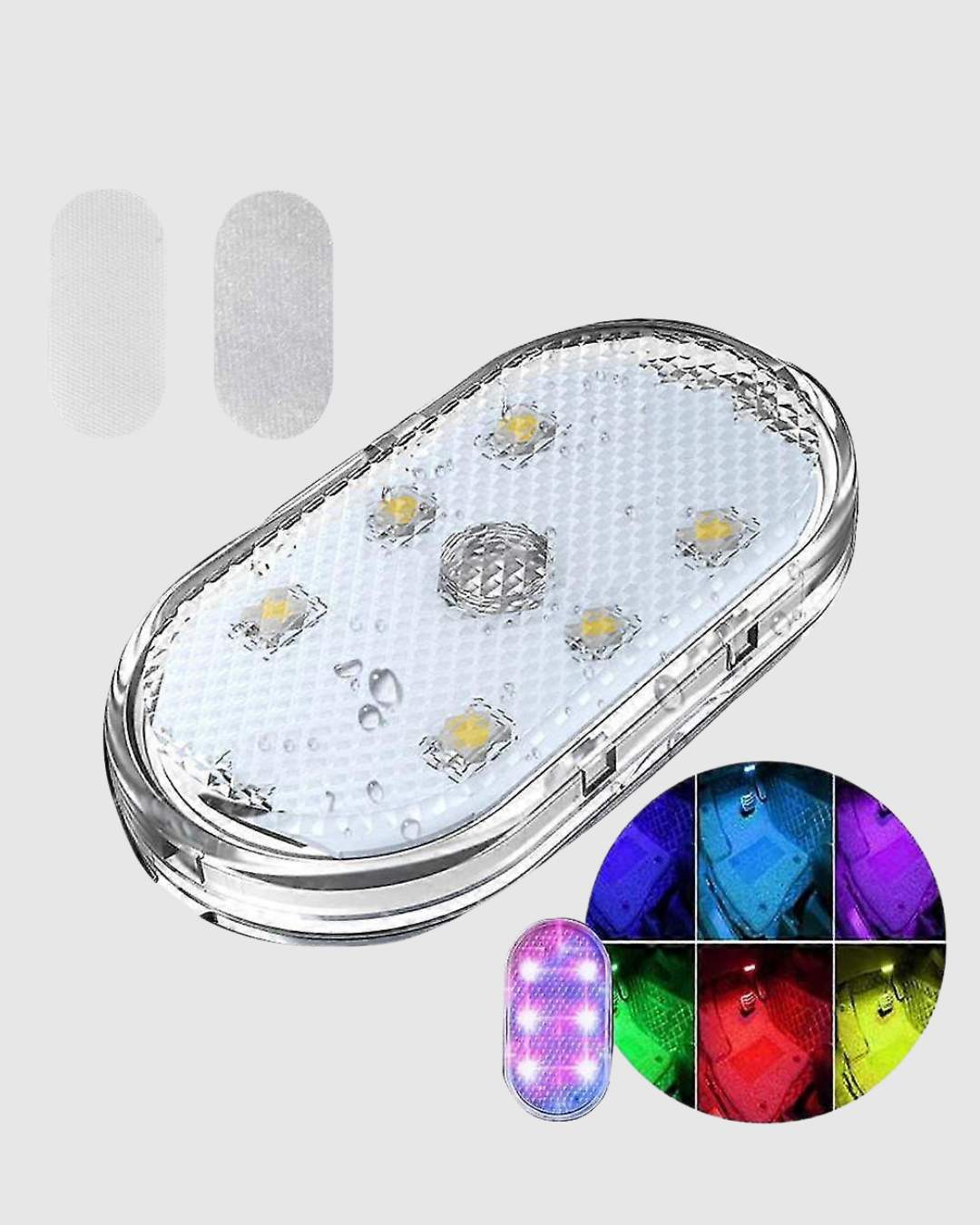 kablo gerektirmeden kolayca kurulabilir. Işıkları istediğiniz yüzeye manyetik olarak takabilir