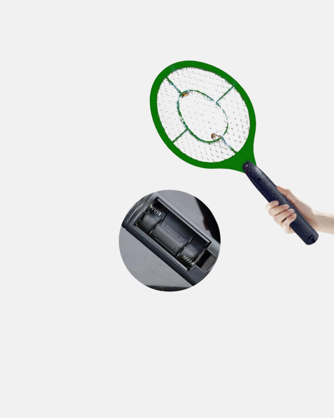 yaz aylarında sinek ve sivrisineklerle savaşta en güçlü yardımcınız olacak. İç kısmındaki yüksek voltajlı ızgara