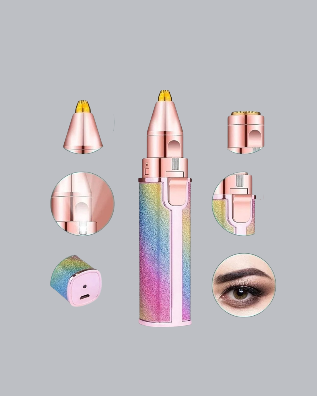 güvenli ve ağrısız şekilde kurtulmak artık çok kolay! Bu USB şarjlı epilatör