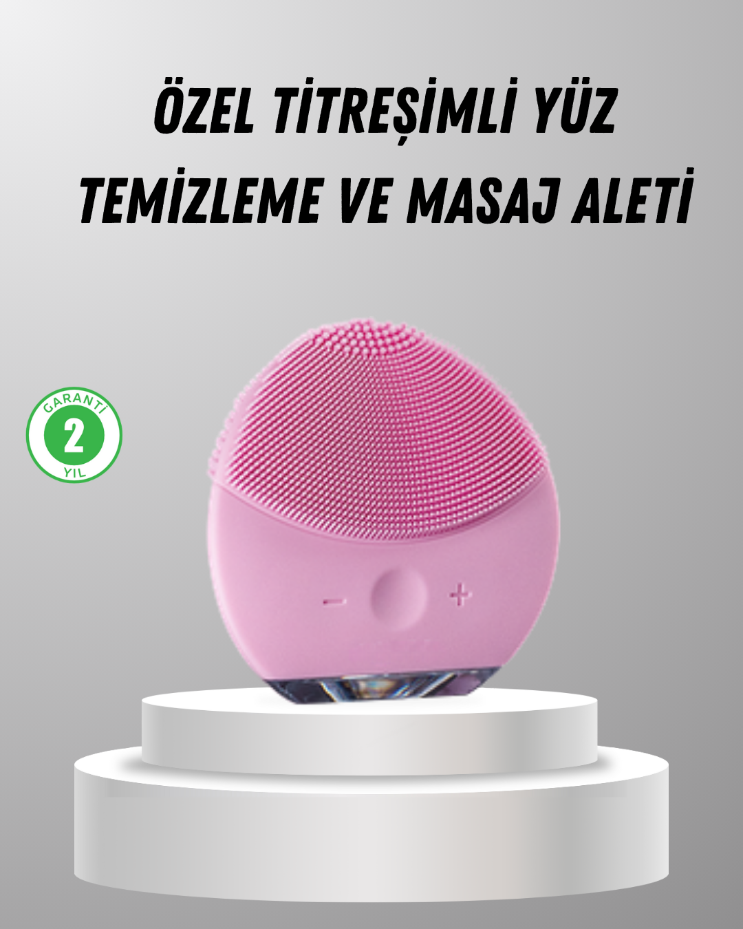 Cilt Dostu Silikon Yüz Masaj Aleti – Hafif Dayanıklı ve Su Geçirmez Tasarım