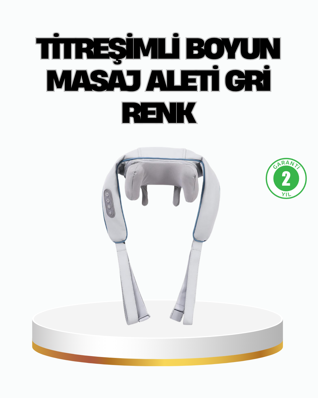 Boyun Masaj Aleti Biyonik Yoğurma Teknolojili 1800mAh Şarjlı