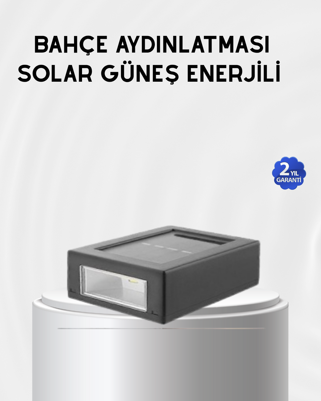 Güneş Enerjili Su Geçirmez Bahçe Apliği Uzun Ömürlü LED’li