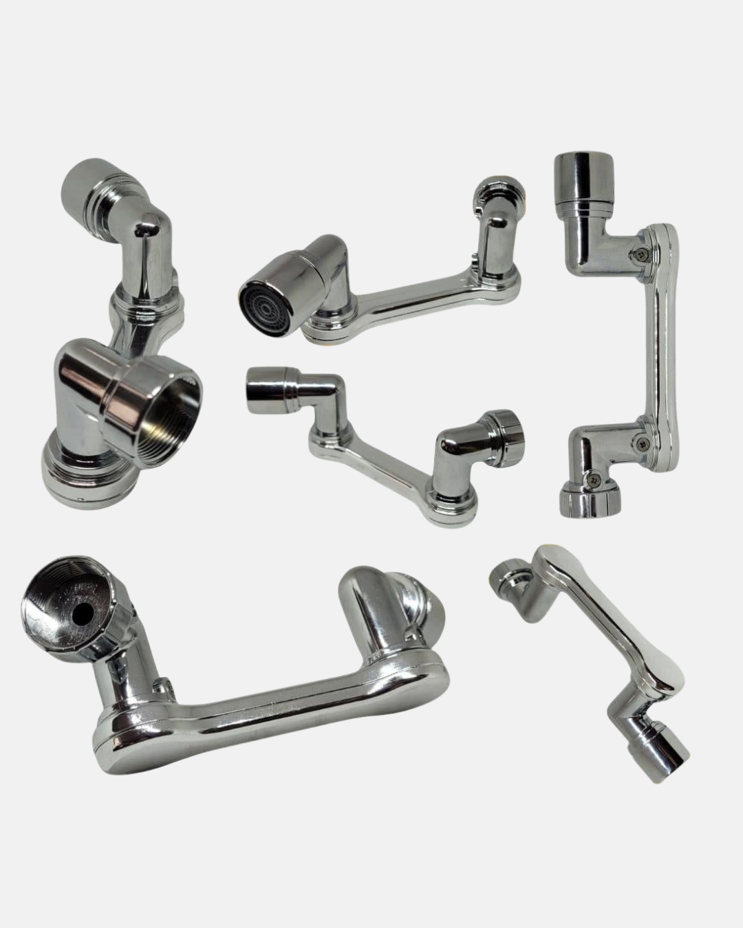 mutfak ve banyo lavabolarında suyu her köşeye ulaştırarak benzersiz bir kullanım kolaylığı sunar. Çift eksenli dönebilen tasarımı sayesinde su akışını yukarı