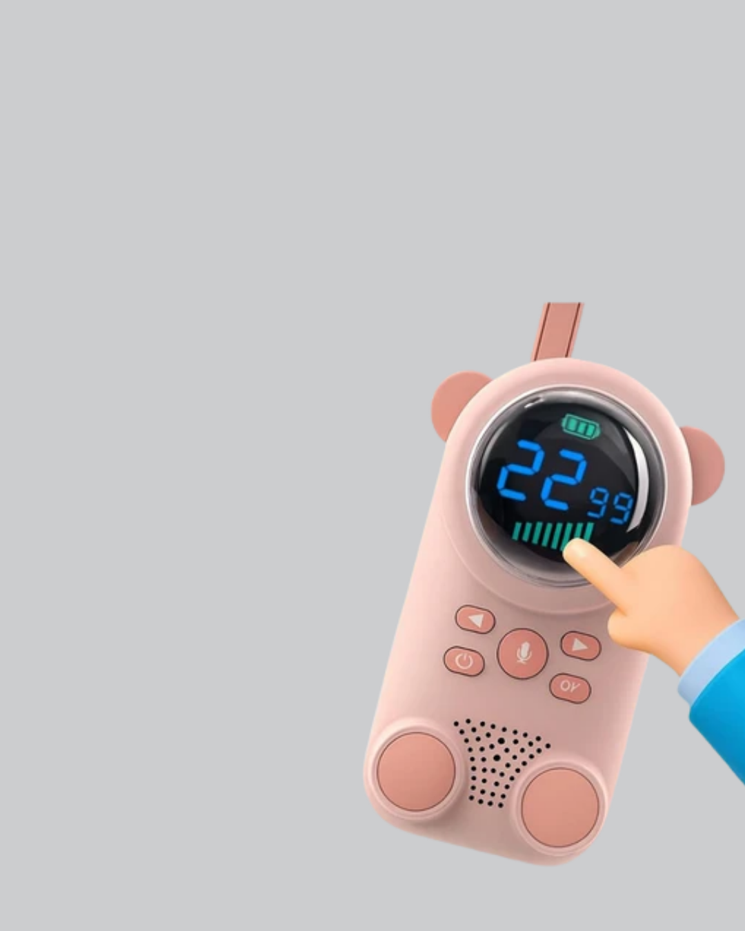 Bu profesyonel uzun menzilli bebek telsizi