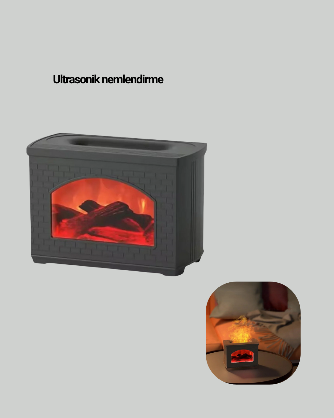 yaşam alanlarınızda hem nemi dengelemek hem de aromaterapi desteği ile huzurlu bir atmosfer yaratmak için tasarlanmıştır. 270 ml geniş hazne yapısı sayesinde uzun süre su eklemeden çalışabilir ve soluduğunuz havayı ferahlatır. Ultrasonik titreşim teknolojisi