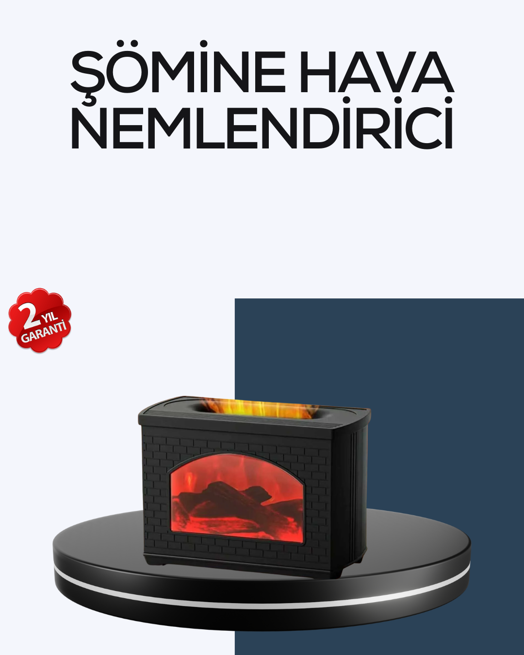 Aromaterapi Uyumlu Ultrasonik Oda Nemlendirici Ayarlanabilir Sis Çıkışlı