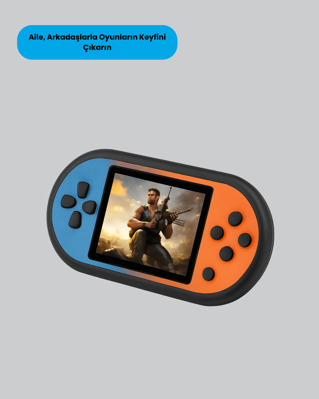 520 oyunlu taşınabilir oyun konsolu