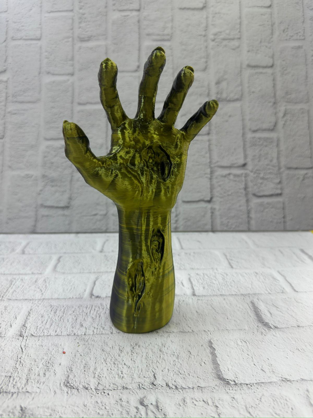 Dekoratif El Heykeli 22×7 cm Fantastik Koleksiyonluk Masaüstü Figür