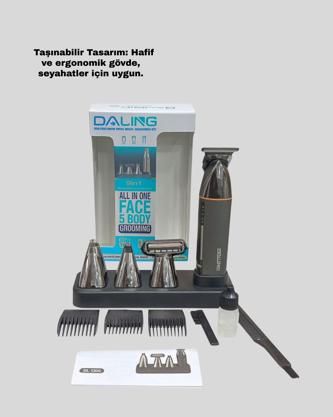 Bu 9’u 1 arada bakım makinesi