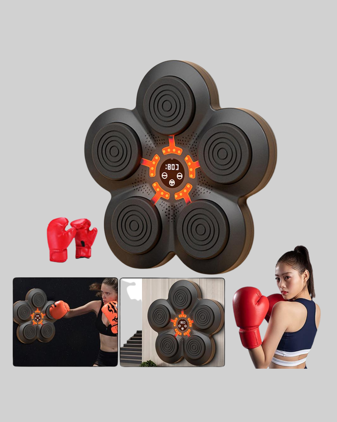 Bu interaktif akıllı boks makinesi